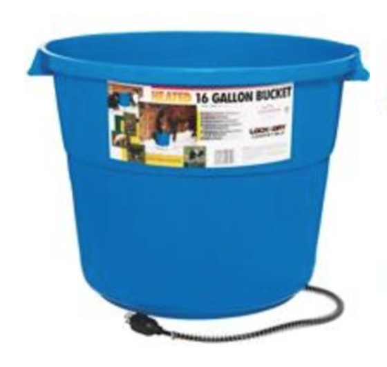 DMB - ALLIED 16G HEATED BUCKET BLUE