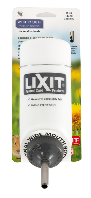 LIXIT WIDE MOUTH WATER BOTTLE GUINEA PIG 16OZ