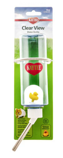 KAYTEE CLEAR VIEW WATER BOTTLE 8OZ