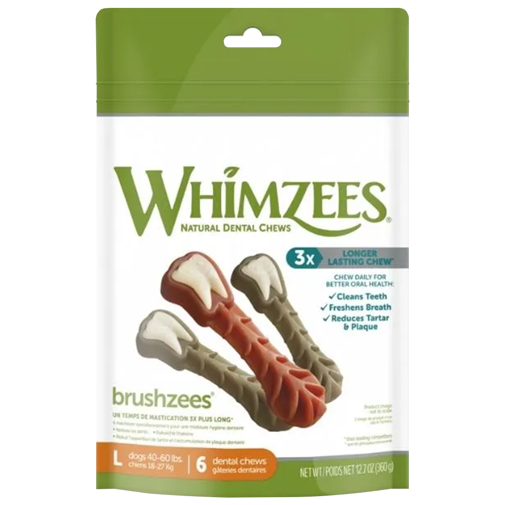 WHIMZEES BRUSHZEES LRG 12.7OZ