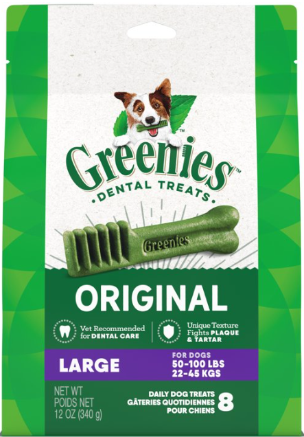 GREENIES TREAT PAK LARGE 12OZ
