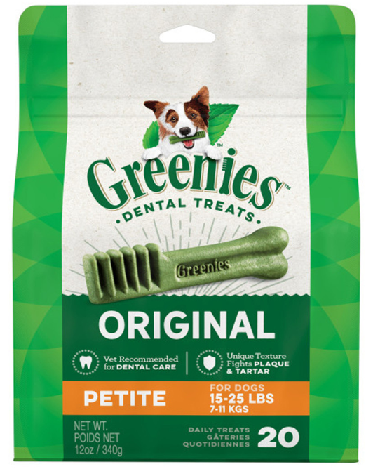 GREENIES TREAT PAK PETITE 12OZ