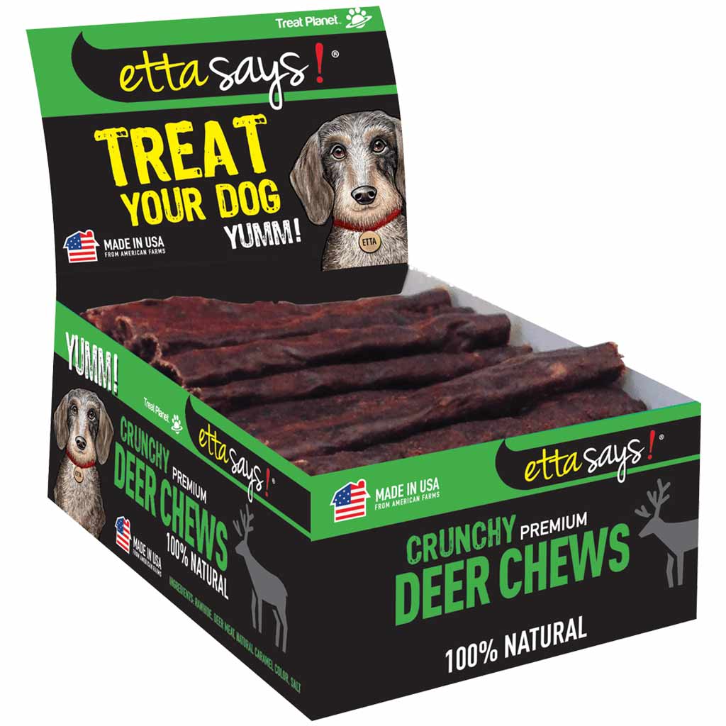 ETTA SAYS! CRUNCHY DEER CHEW 4.5&quot;