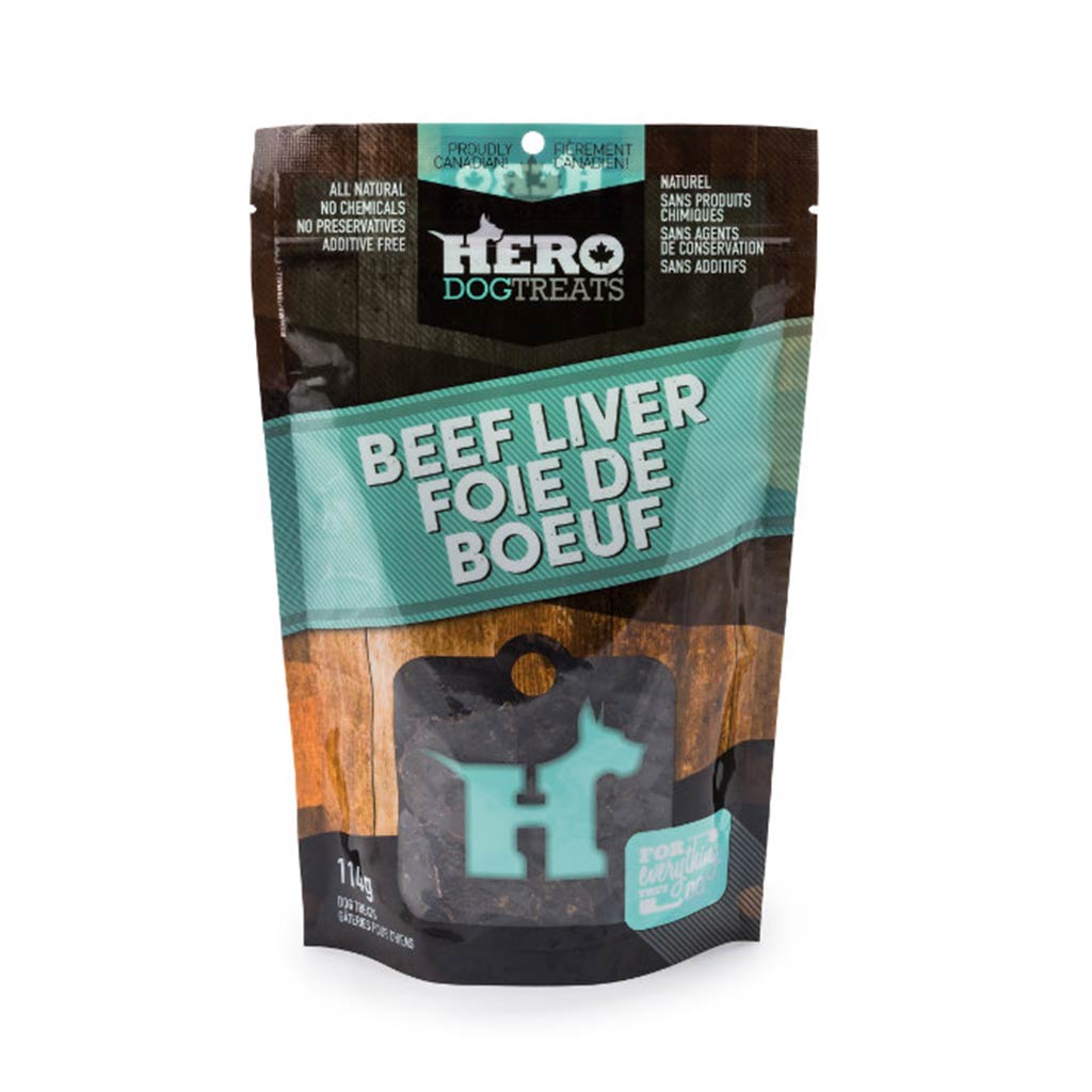 DMB - HERO DEHYDRATED BEEF LIVER 114GM