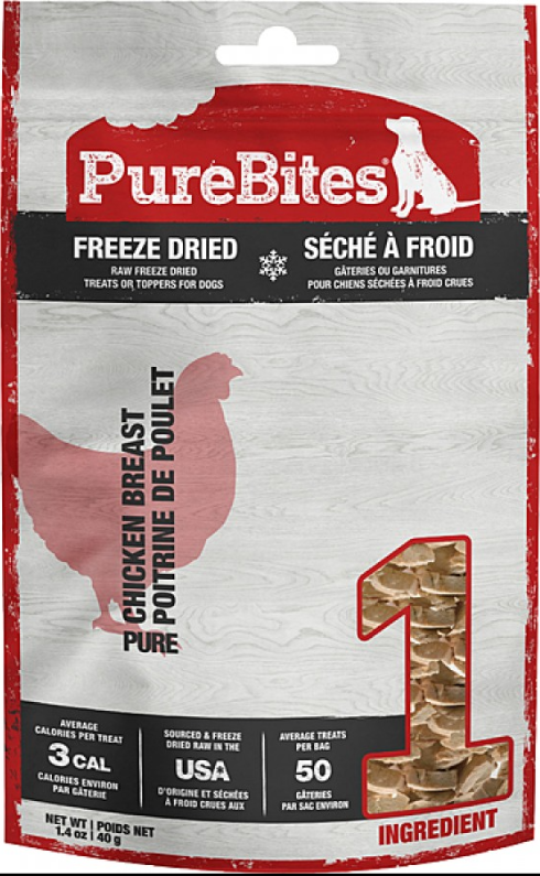 PUREBITES DOG CHICKEN BREAST 40G