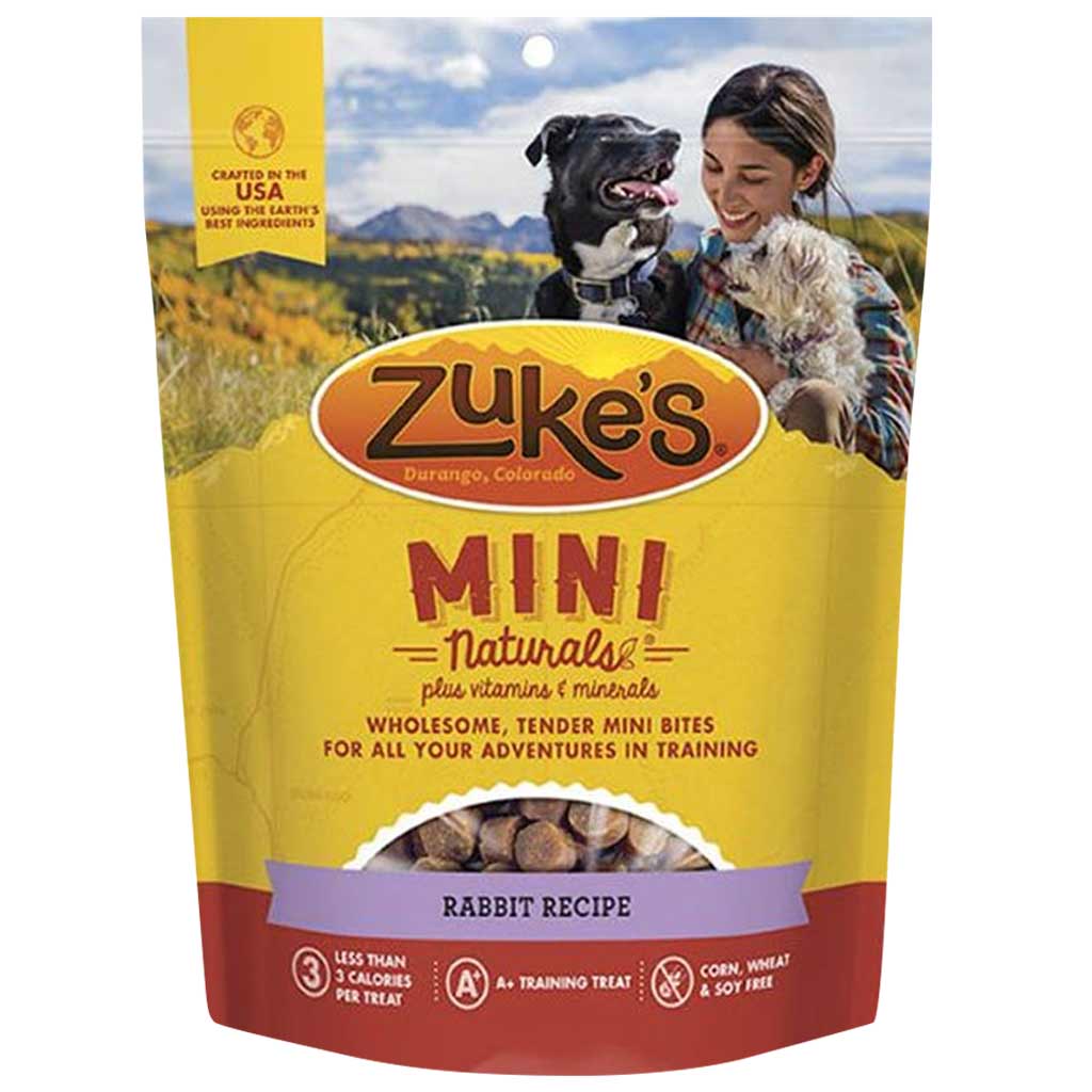 ZUKE'S MINI NATURALS RABBIT 6OZ