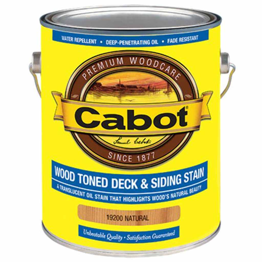CABOT DECK/SIDING STAIN 3.78L, NATURAL