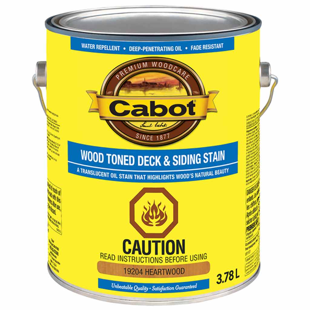 DMB - CABOT DECK/SIDING STAIN 3.78L, HEARTWOOD