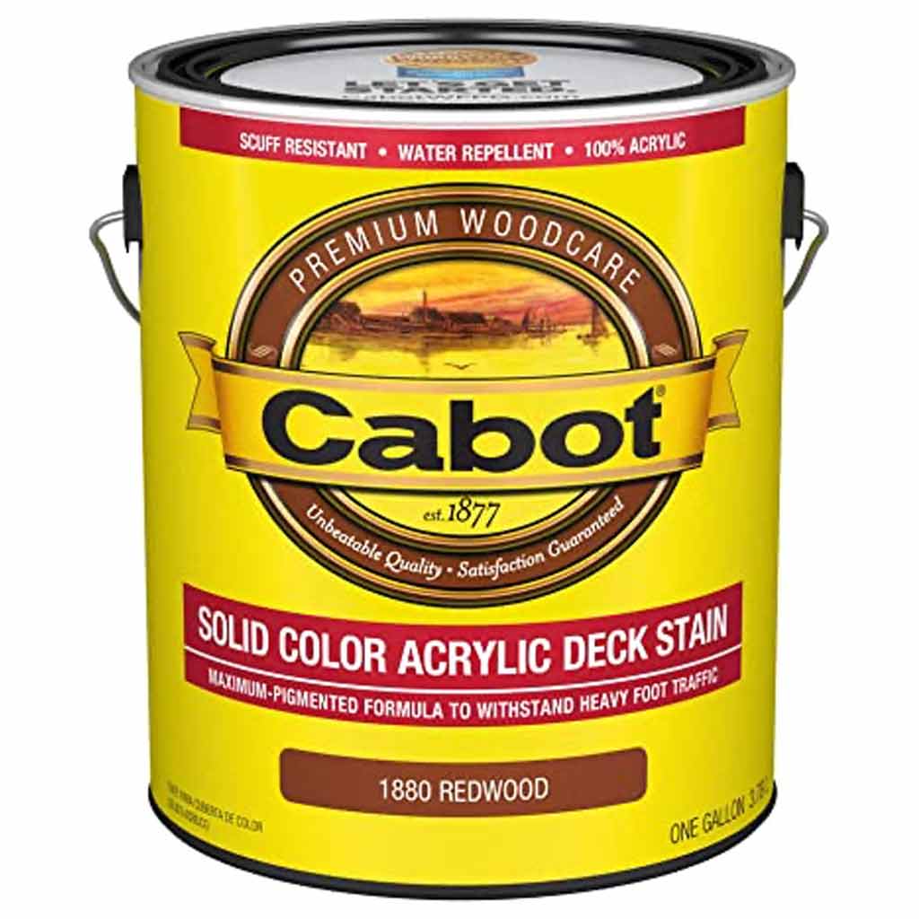 CABOT DECK/SIDING STAIN 3.78L, PACIFIC REDWOOD