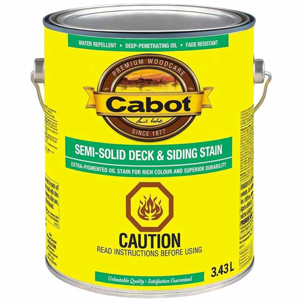 DMB - CABOT DECK AND SIDING SEMI SOLID STAIN - CEDAR 3.43L