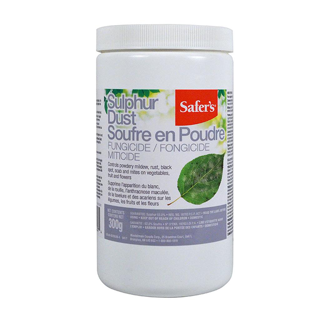 SAFER'S GARDEN SULPHUR DUST MITICIDE & FUNGICIDE 300G