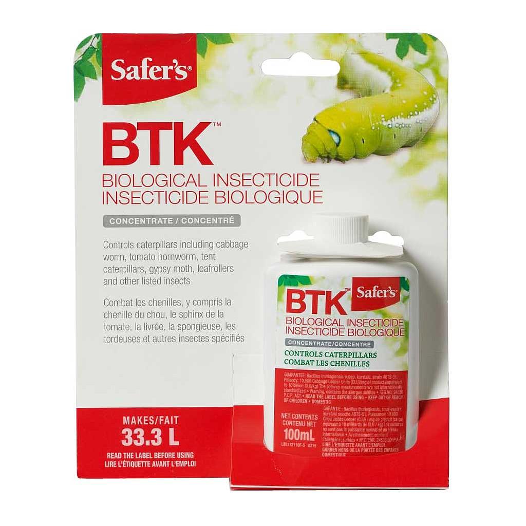 SAFER'S BTK INSECTICIDE CONCENTRATE 100ML