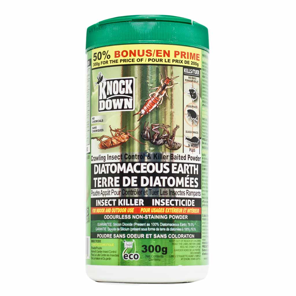 KNOCK DOWN DIATOMACEOUS EARTH INSECT KILLER 300G