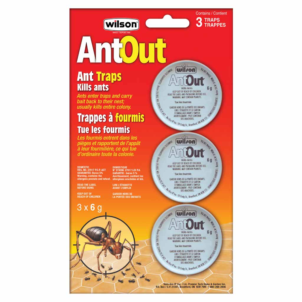 WILSON ANTOUT ANT TRAPS 3PK