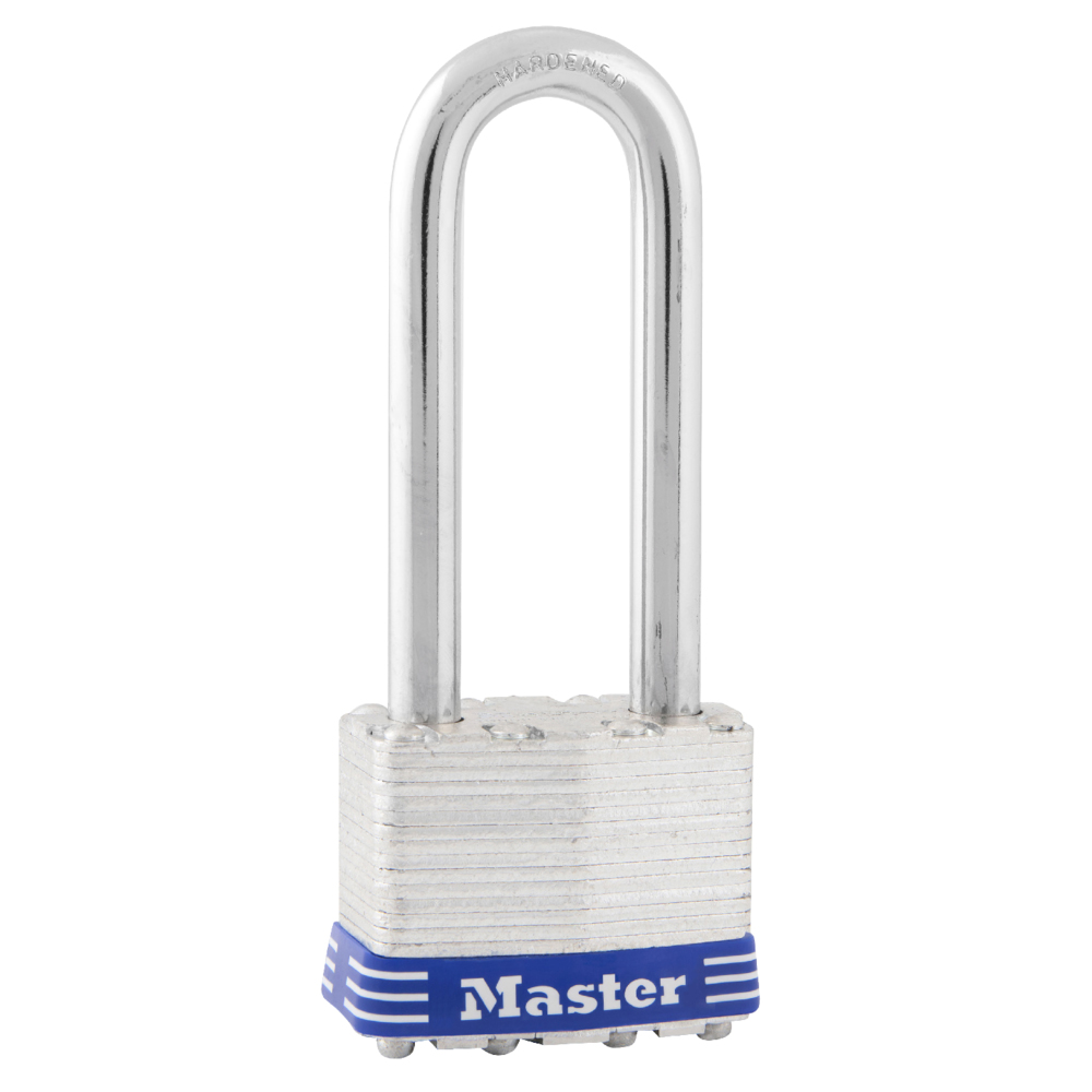 MASTER LOCK KEYED PADLOCK 5/16"X2-1/2" SHACKLE STEEL