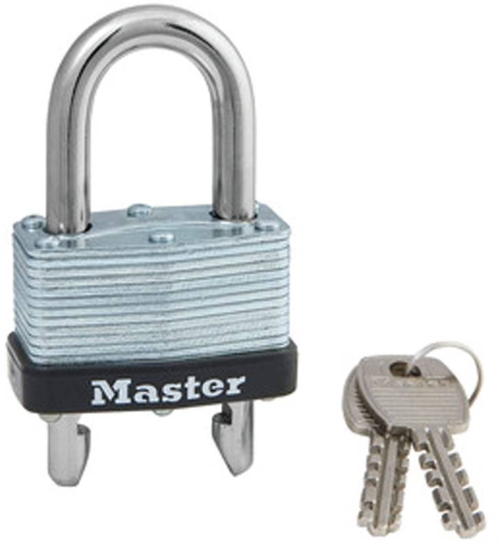 MASTERLOCK MULTI-SPRING PADLOCK STL, 9/32&quot;DIA SHACKLE