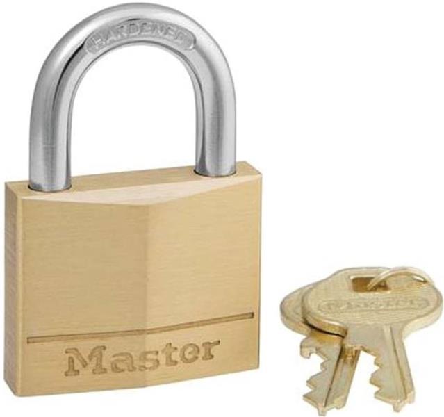 MASTER PADLOCK 140D BRASS