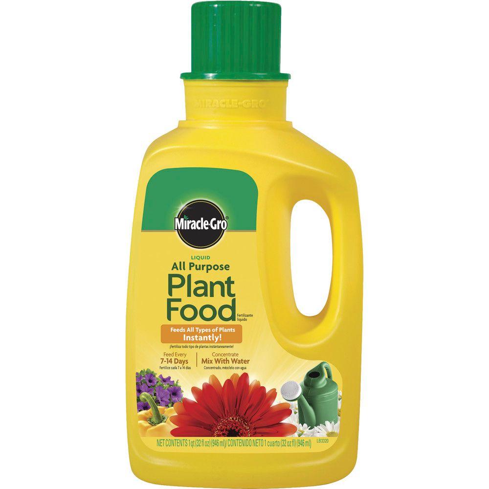 MIRACLE GRO LIQUID ALL PURPOSE PLANT FOOD 12-4-8 950ML