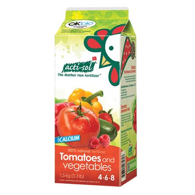 ACTI-SOL 4-6-8 TOMATOES &amp; VEG FERTILIZER 1.5KG