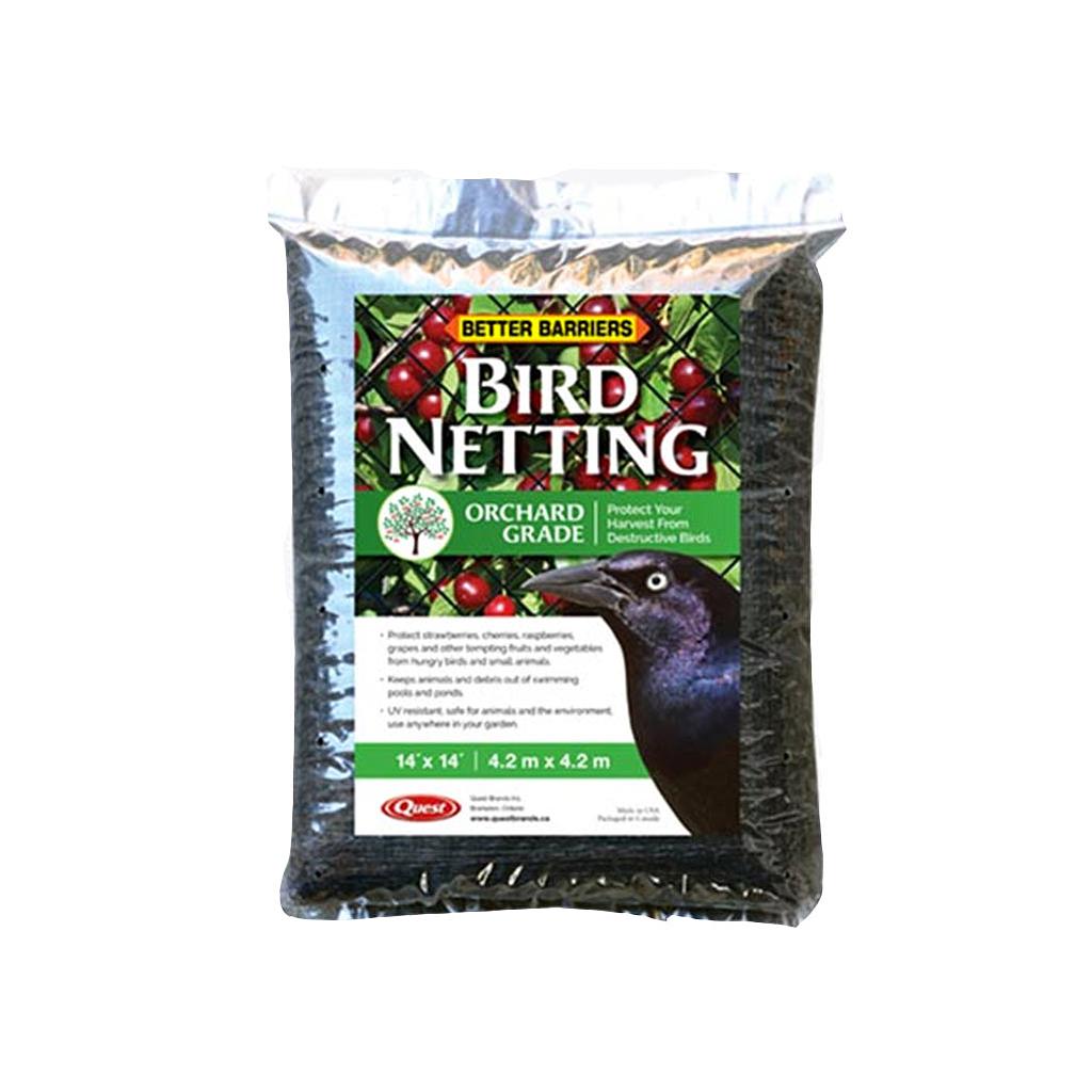 DV - QUEST BIRD NETTING POLY BLK 14' X14'