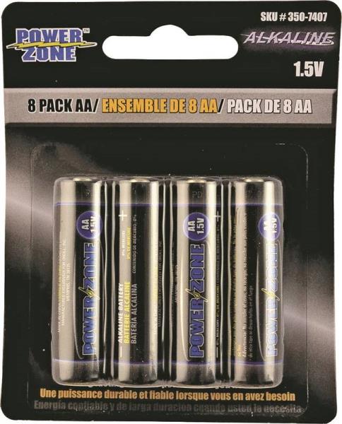 POWERZONE AA BATTERY (8)