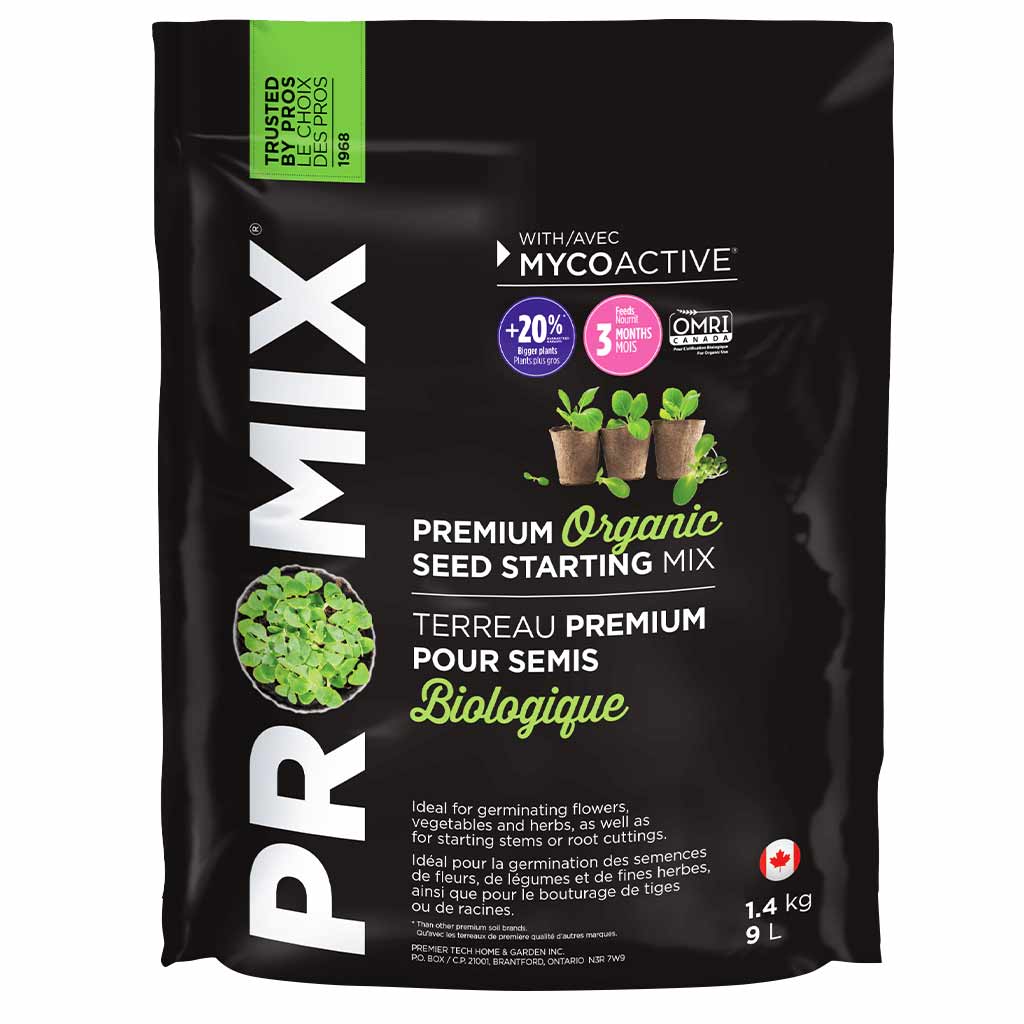 PRO-MIX PREMIUM ORGANIC SEED STARTING MIX 9L