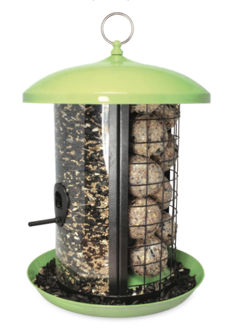 DMB - PINEBUSH DOME ROOF TRIPLE COMPARTMENT FEEDER