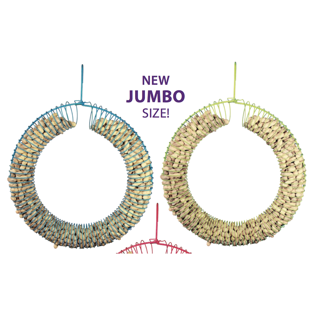 DV - PINEBUSH JUMBO WREATH PEANUT FEEDER 