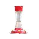 PERKY PET 210PB HUMMINGBIRD FEEDER W/ BEEGUARD GLASS, 16OZ