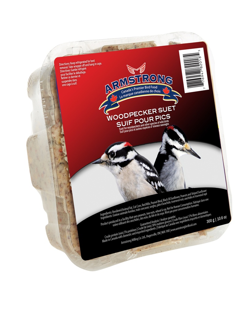 ARMSTRONG SUET WOODPECKER 300g 