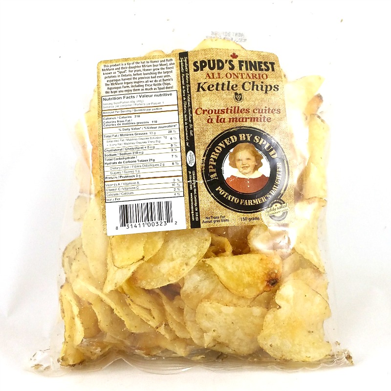 DMB - CHIPS SPUDS KETTLE CHIPS 150G