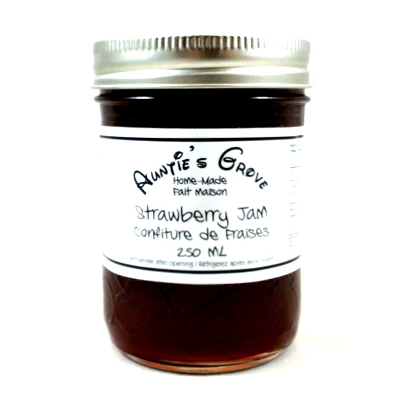 AUNTIE'S GROVE STRAWBERRY JAM 