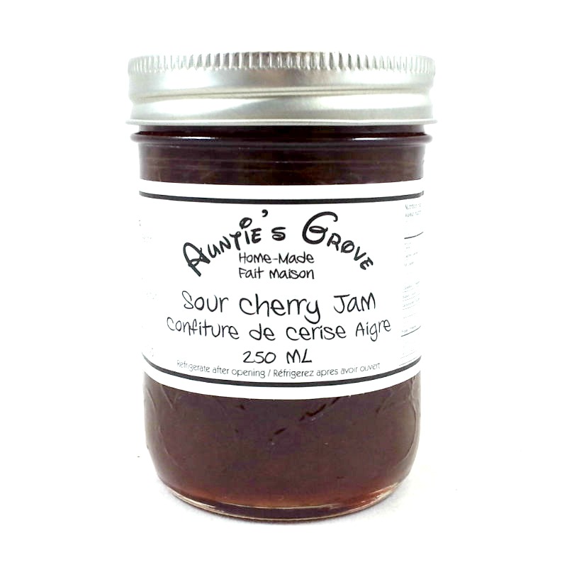 AUNTIE'S GROVE SOUR CHERRY JAM 