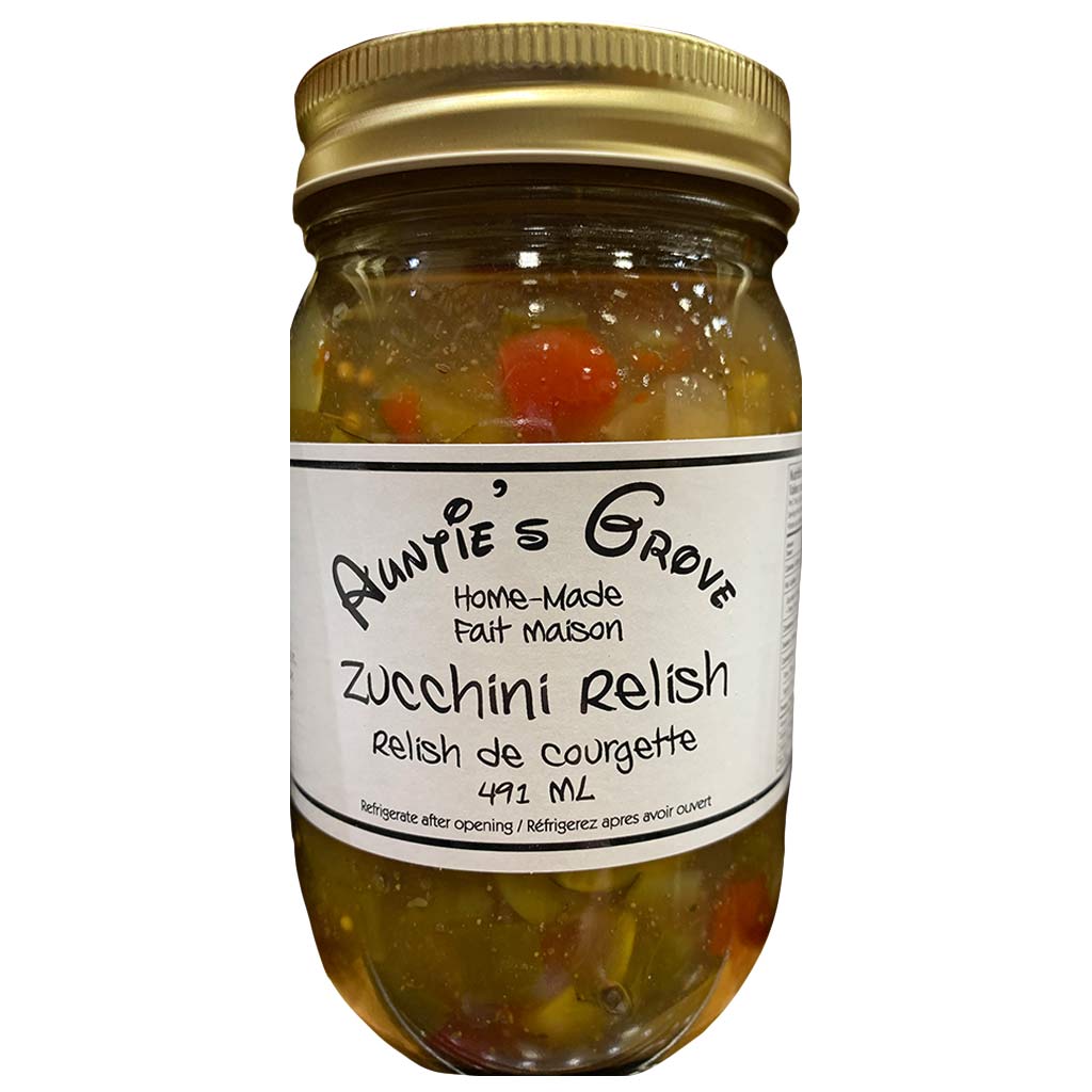 AUNTIE'S GROVE ZUCCHINI RELISH 