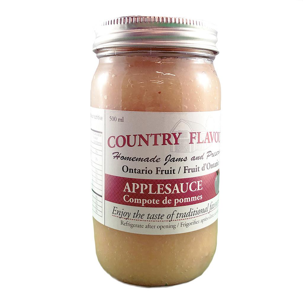 COUNTRY FLAVOUR 500ML APPLE SAUCE 