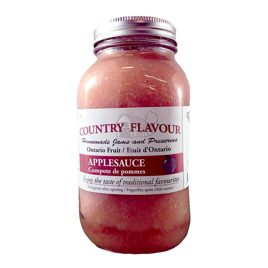 COUNTRY FLAVOUR 1L APPLE SAUCE 