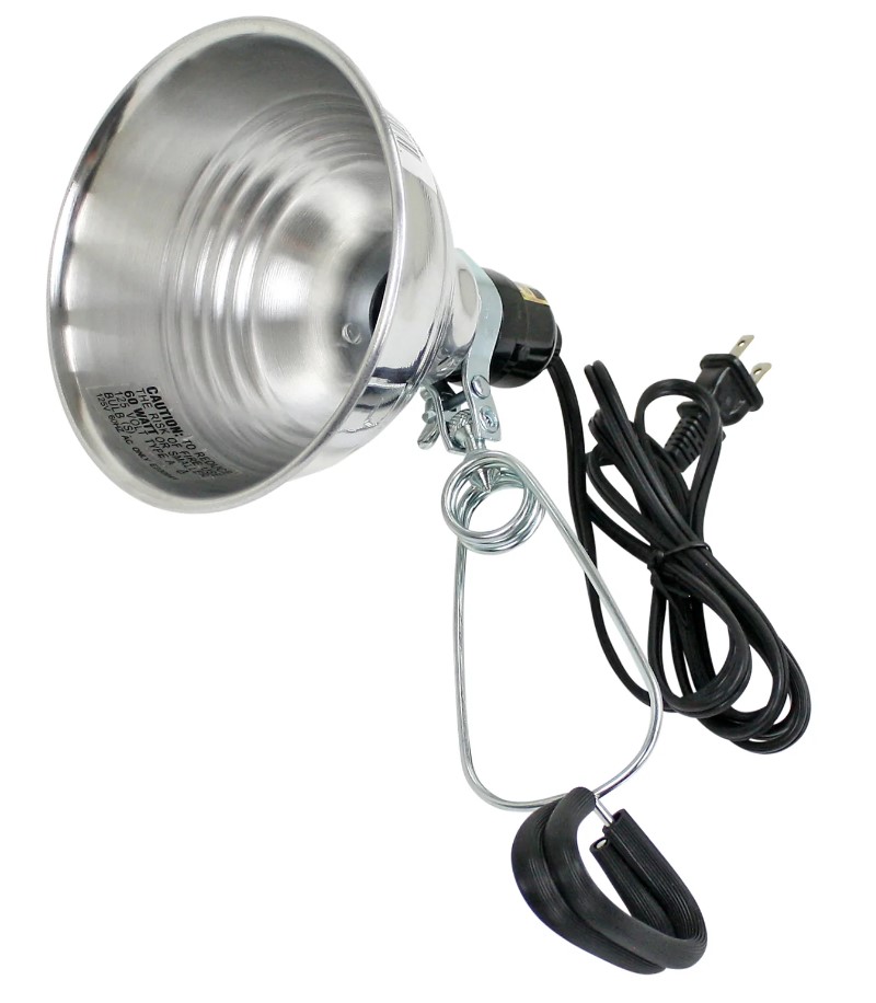 POWERZONE LIGHT CLAMP 5.5IN 6FT CORD