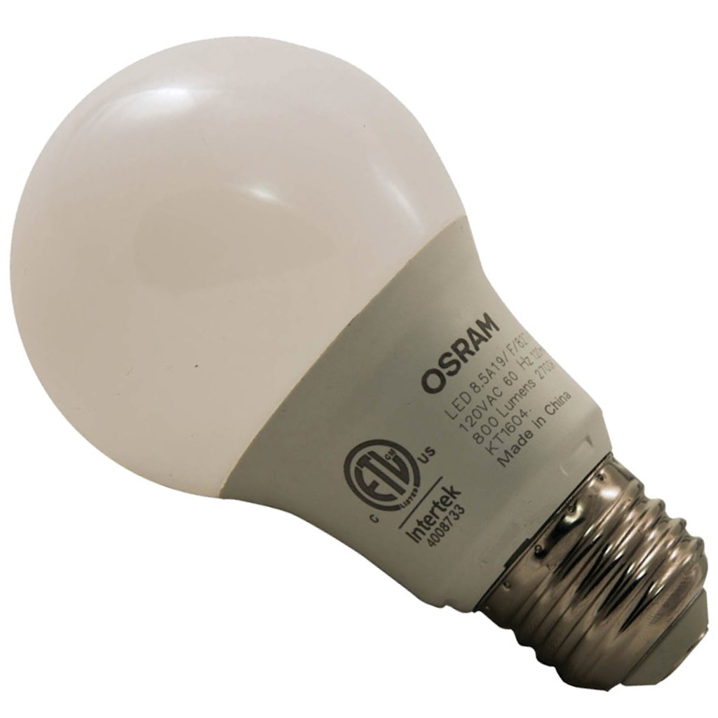 SYLVANIA LED BULB, WARM WHITE, A19 LAMP / 60 W (4PK)