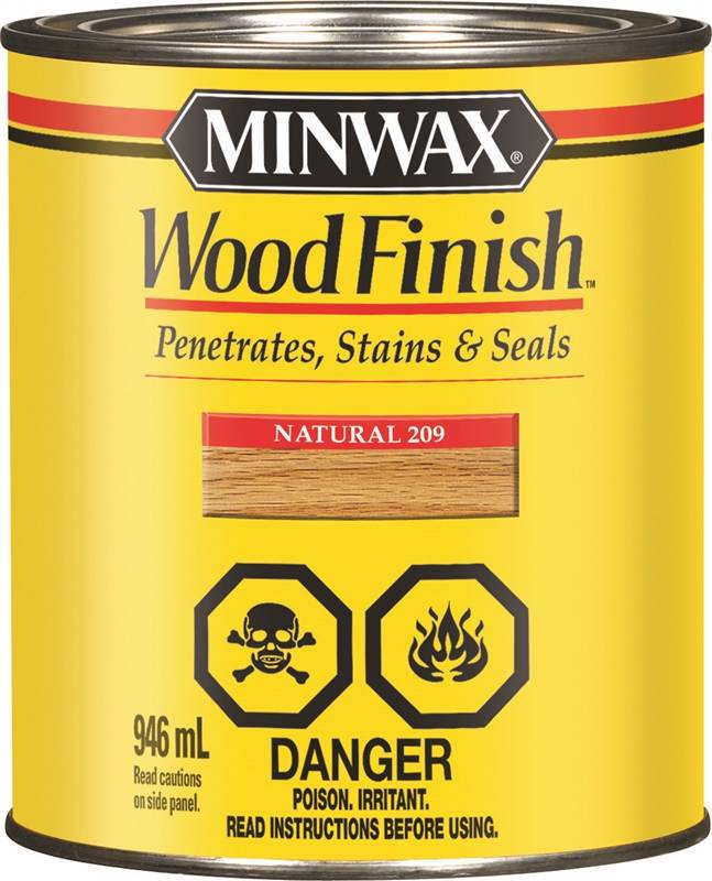 MINWAX WOOD FINISH NATURAL 946ML