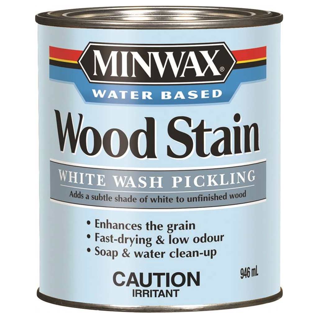MINWAX PICKLING STAIN WHT WATER BASED 946ML