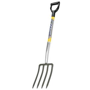 VULCAN PITCH FORK STEEL 4-TINE 30&quot; FBRGLSS D-HANDLE 34556