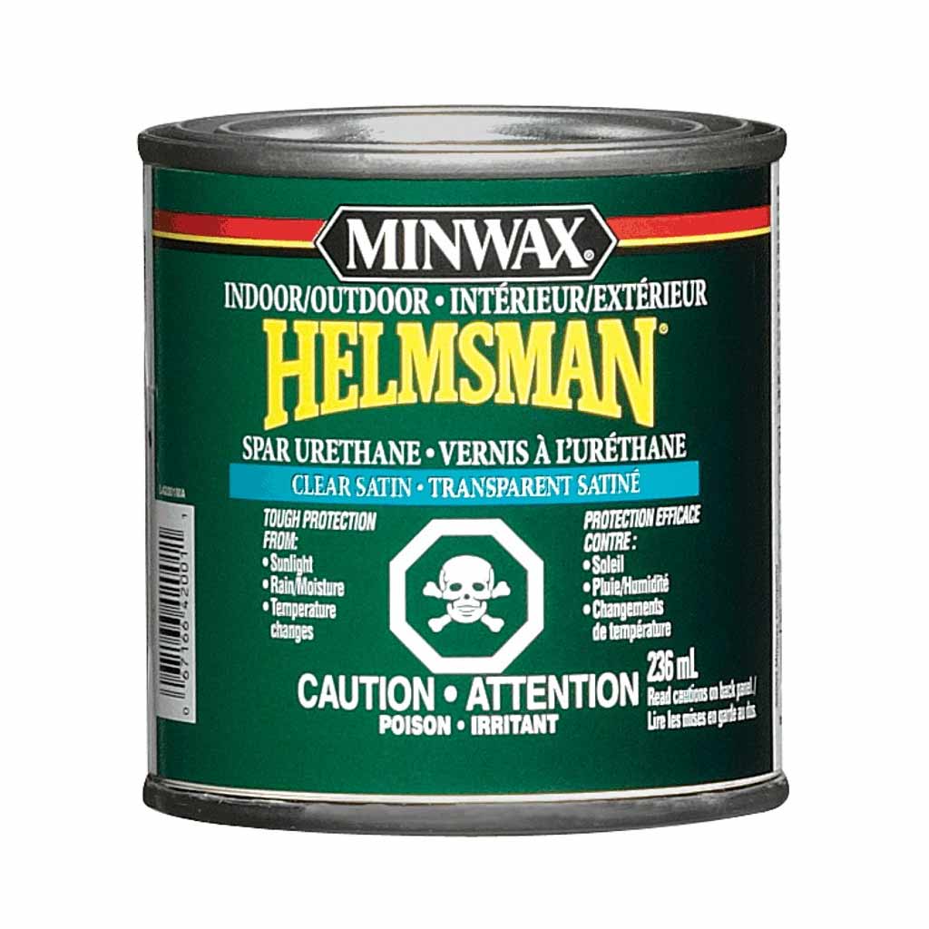 DMB - MINWAX HELMSMAN SPAR URETHANE SATIN CLR 236ML 