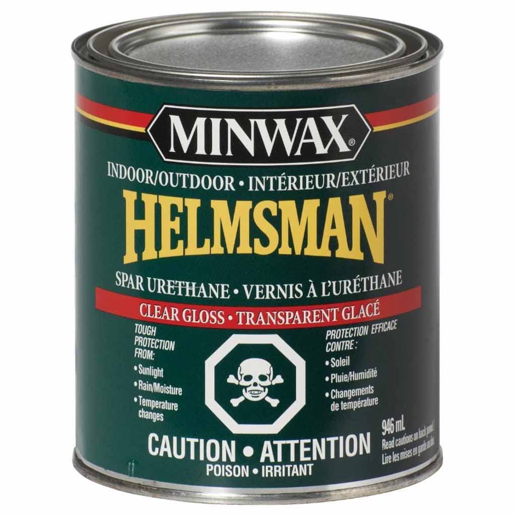 MINWAX HELMSMAN SPAR URETHANE HIGH GLOSS CLR 946ML