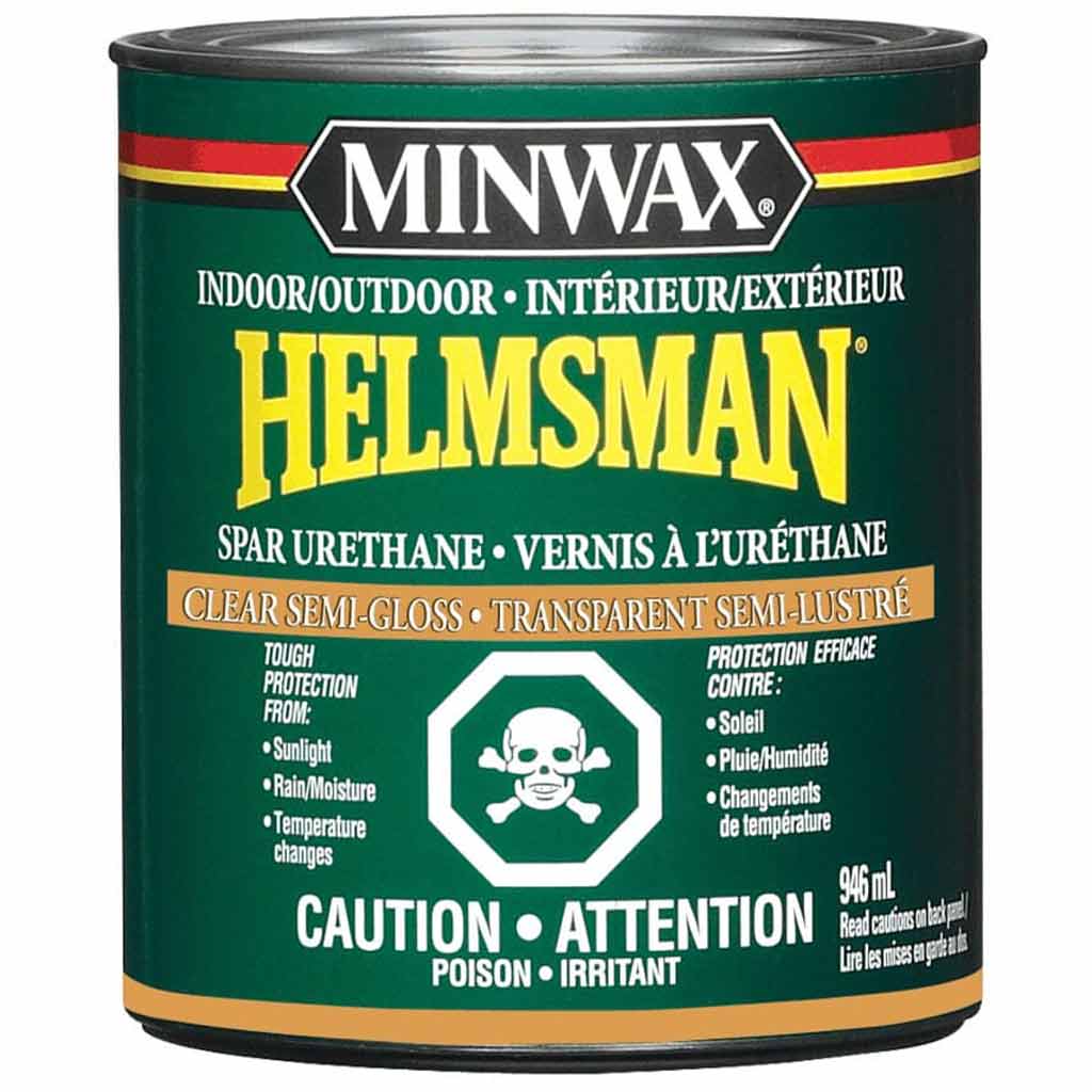 MINWAX HELMSMAN SPAR URETHANE SEMI GLOSS CLR 946ML