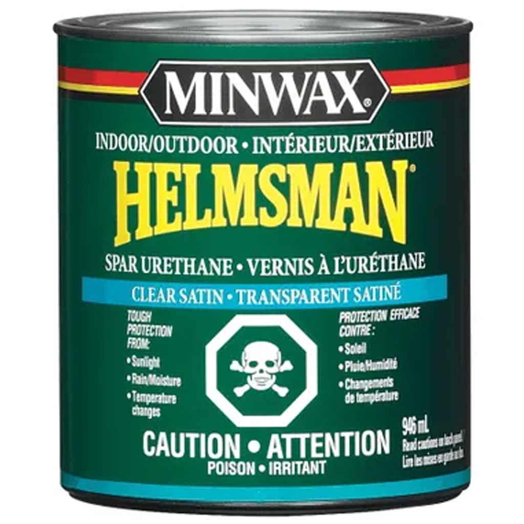 MINWAX HELMSMAN SPAR URETHANE SATIN CLR 946ML