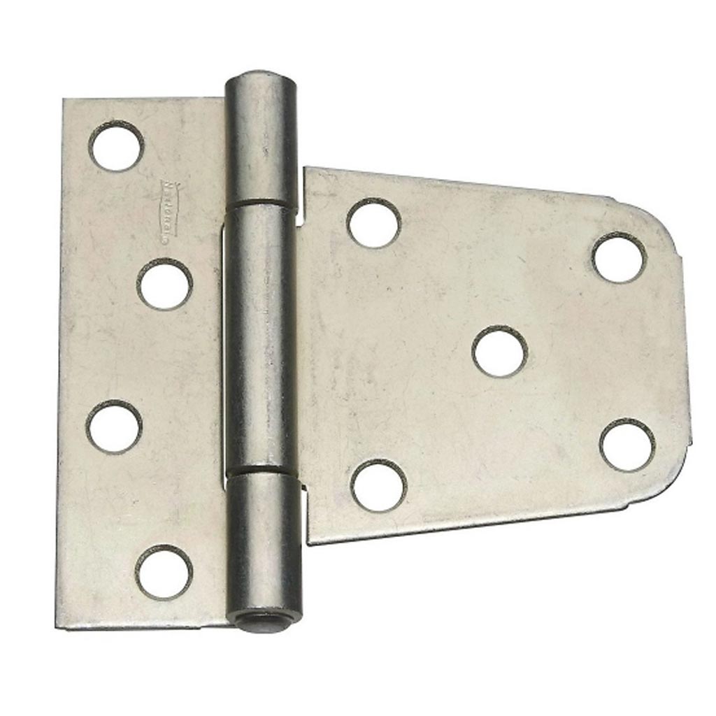 NATIONAL HARDWARE GATE HINGE STL/ZNC, 4.8&quot;L X 4-1/4&quot;W