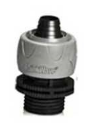 RAINWAVE RW-97PS HOSE COUPLING 7/16X3/4&quot; F PLSTC 