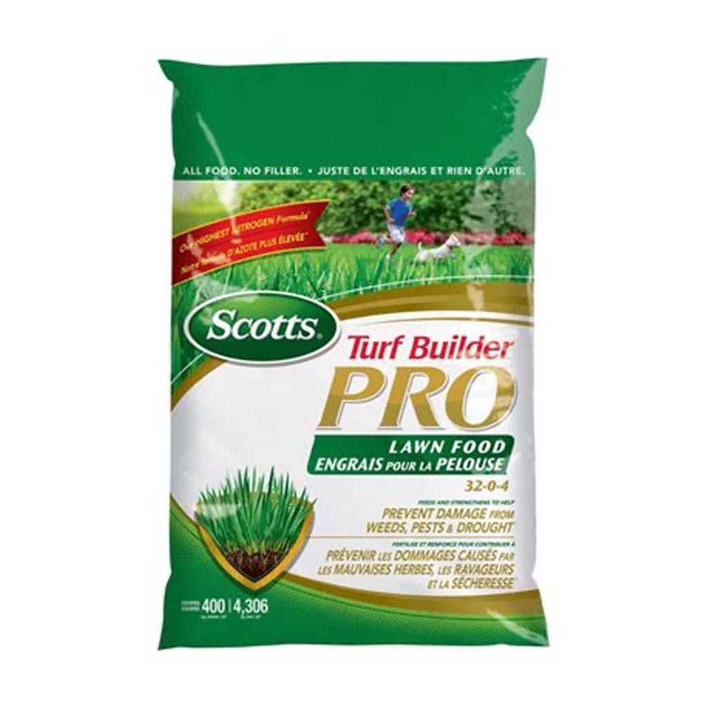 SCOTTS TURF BUILDER PRO LAWN FOOD 32-0-4 5.2KG