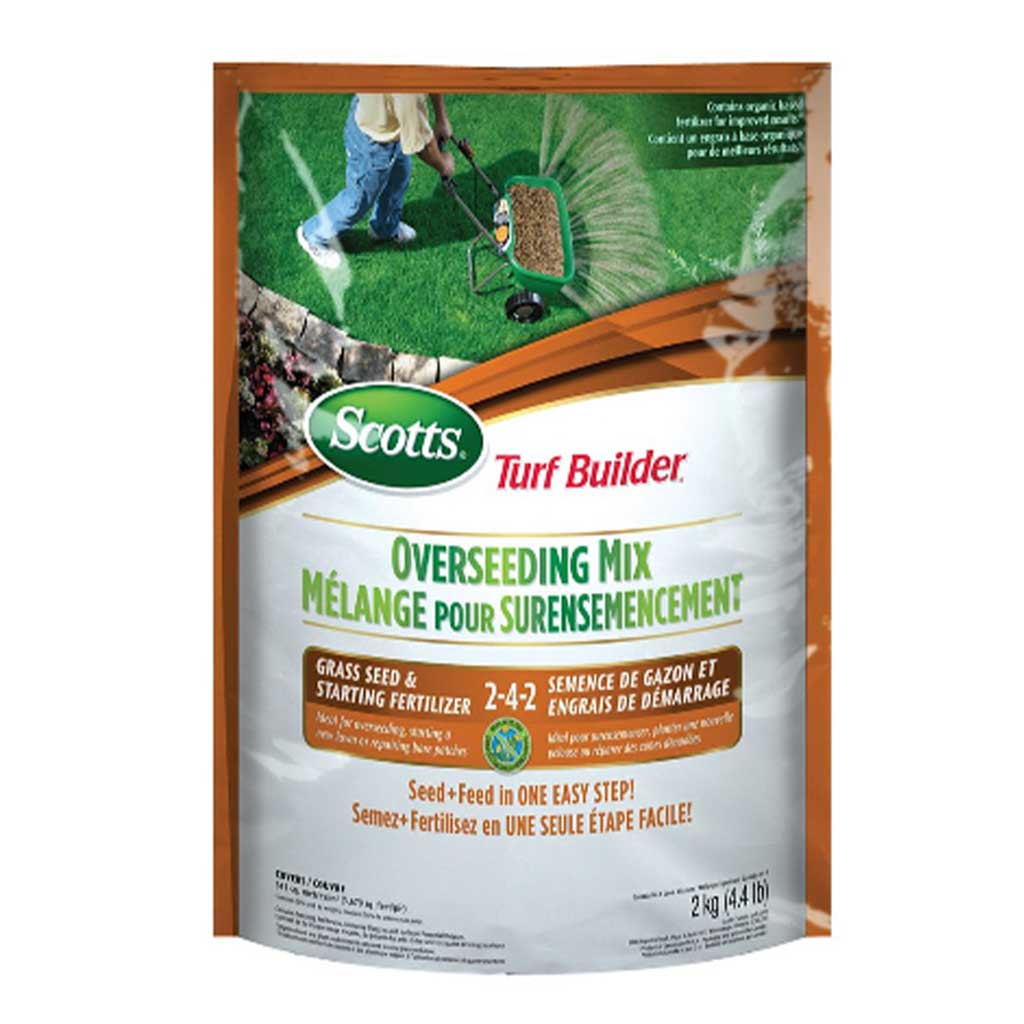 SCOTTS TURF BUILDER OVERSEEDING MIX 2KG