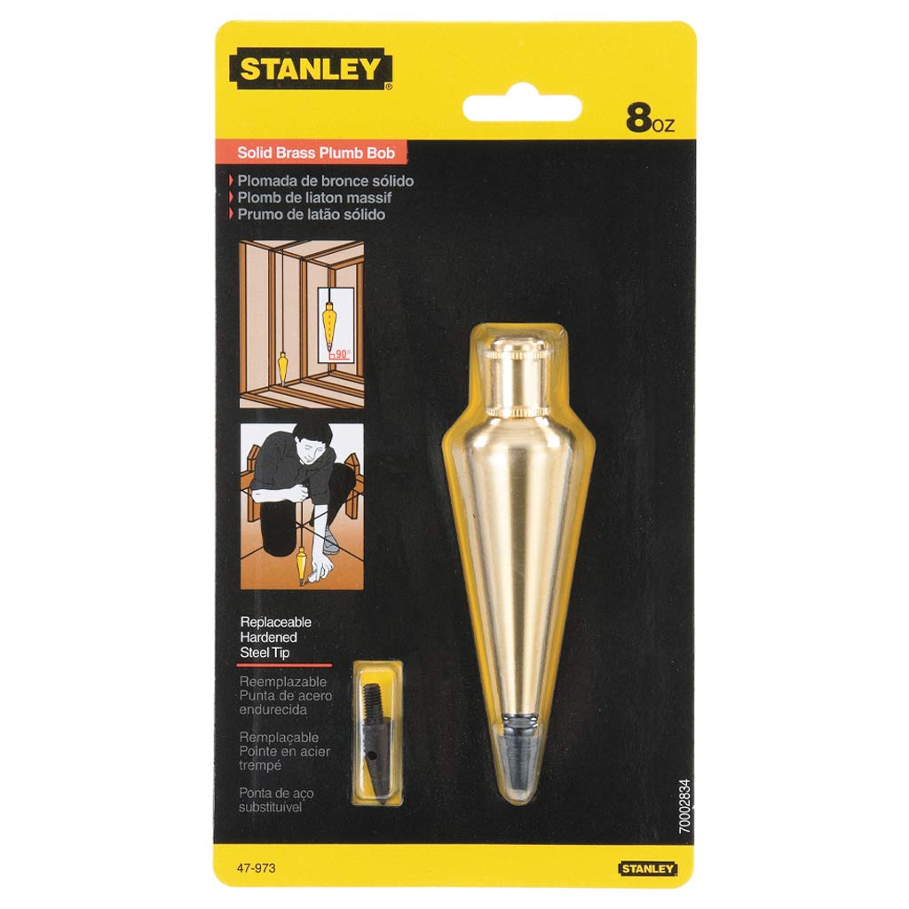 DMB - STANLEY PLUMB BOB 8 OZ